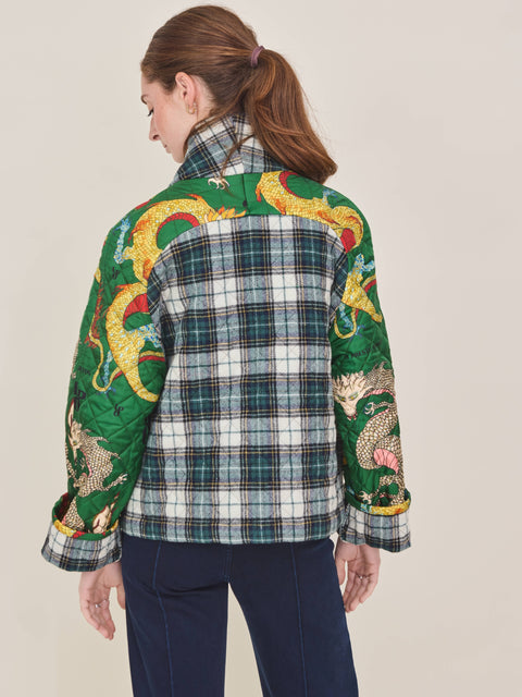 Mini Mela, tartan vert