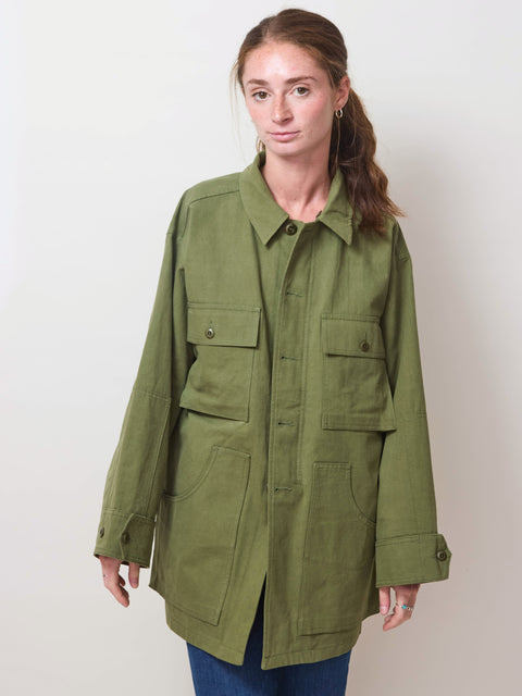 Quilted Liner Parka, Army