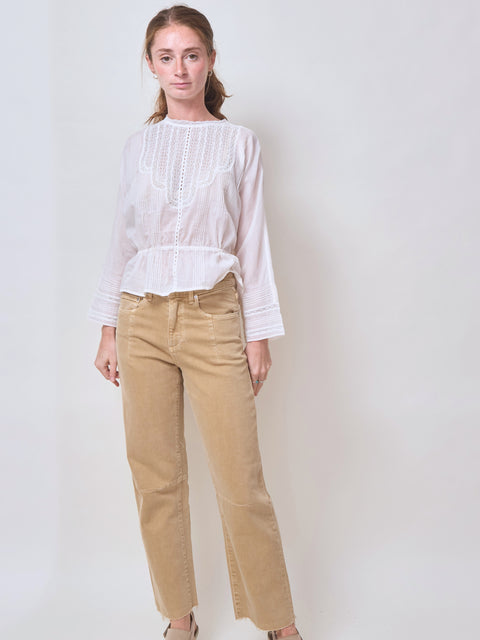 Victorian Top, White