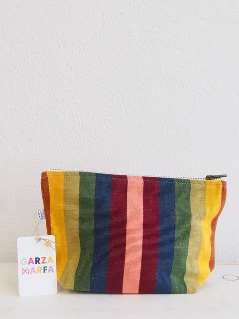 Earth Stripe Pouch
