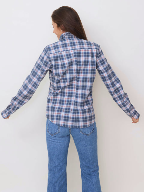 Barry, Grey/Red Plaid