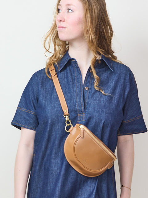 Oliveta Belt Bag, Gianduia