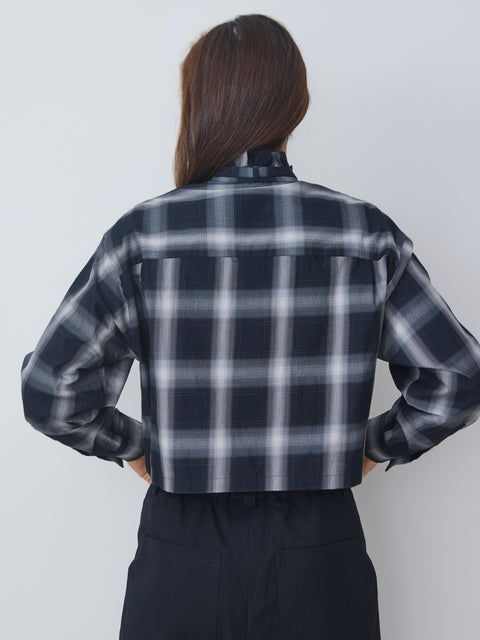 Opal, grey check