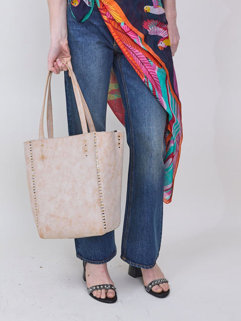 Danita Tote, butter leather
