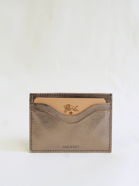 Salina Card Case, Bronze