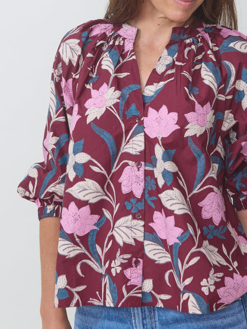 Messina Top, Essa Floral