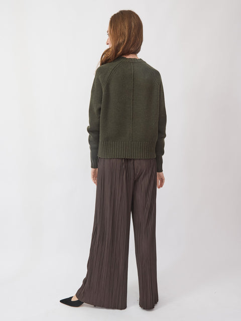 Uma Trousers, black coffee