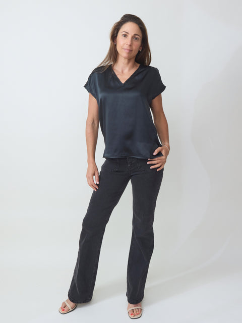 Raw Revisited Tee, W. Black