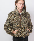 Vail Jacket, Tan Leopard