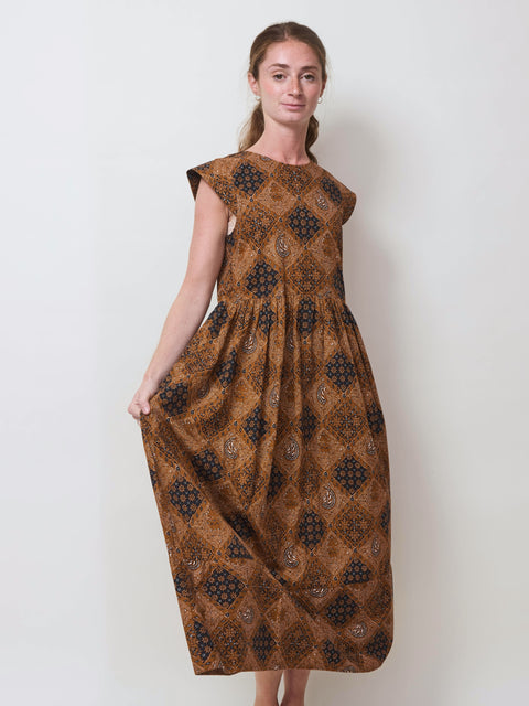 Tulsa Dress, Geo Bandana