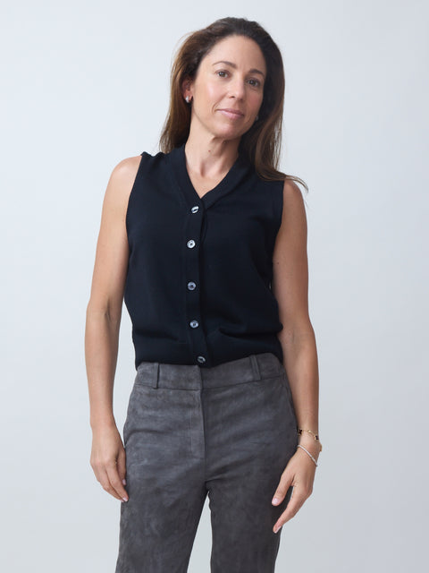 Chiara Vest, black