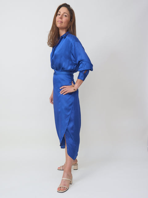 Alessandra Sarong Dress, Surf