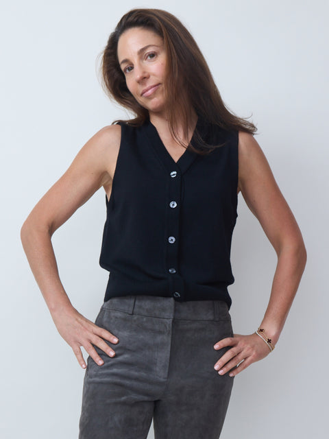 Chiara Vest, black