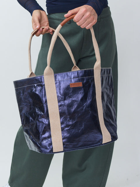 Giulia Small Tote, Petrolio