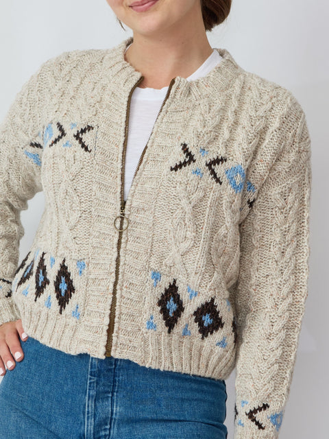 Cavern Cardigan, Oat