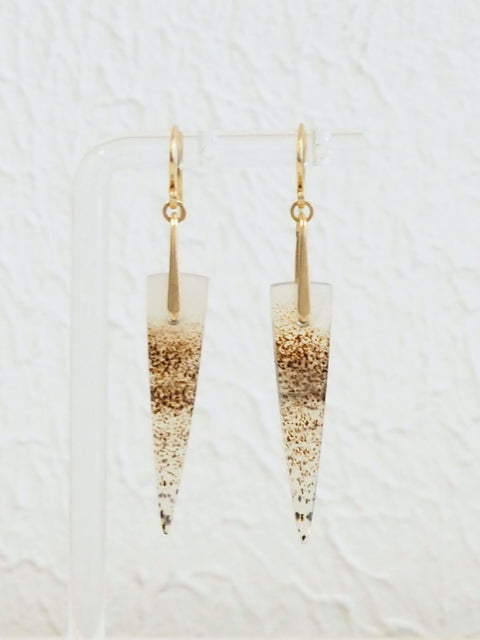 Montana Agate Spear Earrings