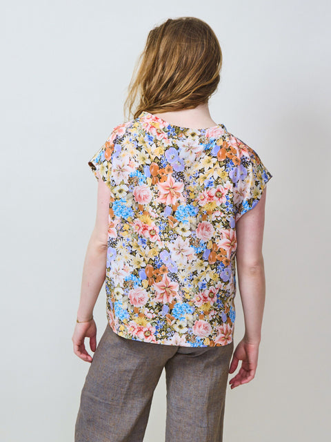 Curacao Blouse, multicolor pastel