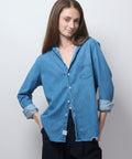 Eileen, Vintage Stonewashed Indigo