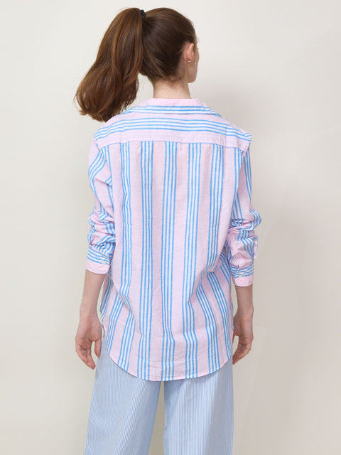 Eileen, Pink/Blue Stripe