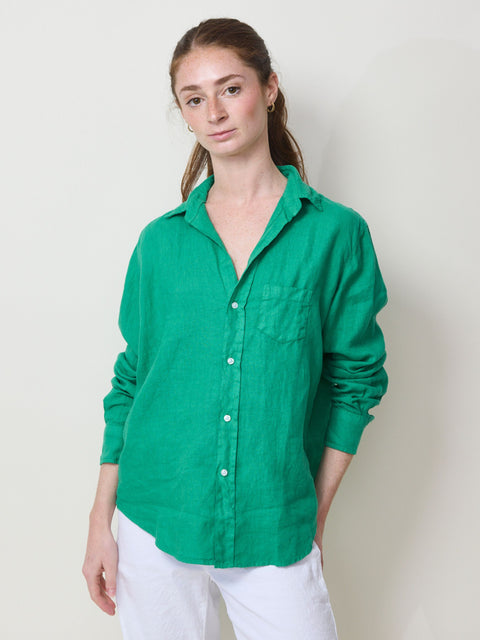Eileen, Kelly Green Linen