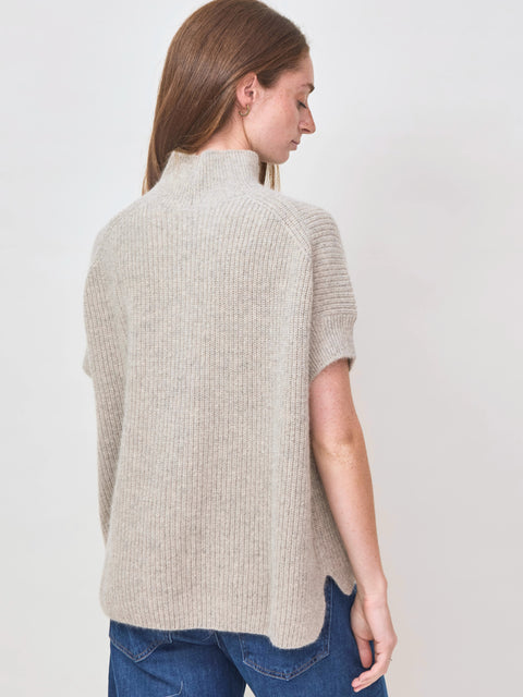 Wool Fox Vest, beige