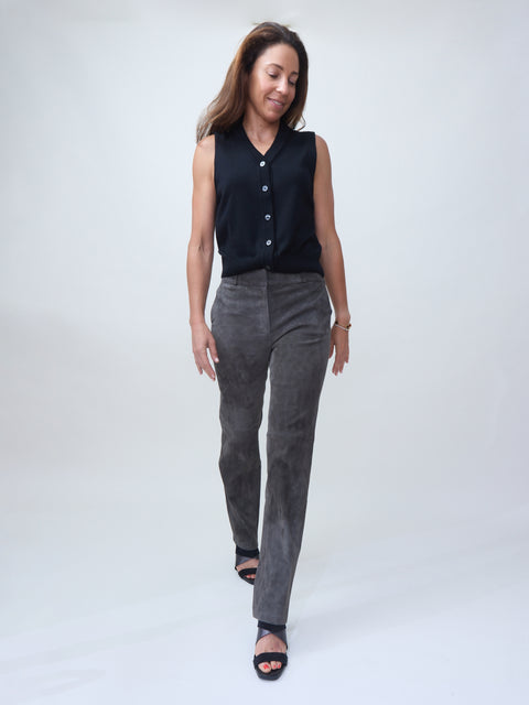 Jenna Suede Pants, Monument