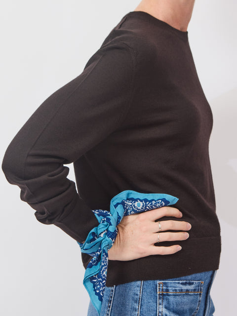 Sweatshirt Jersey, Espresso