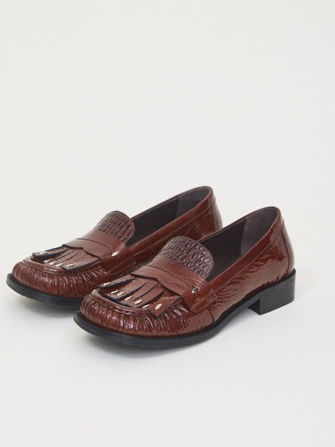 Kiltie Loafer, brown