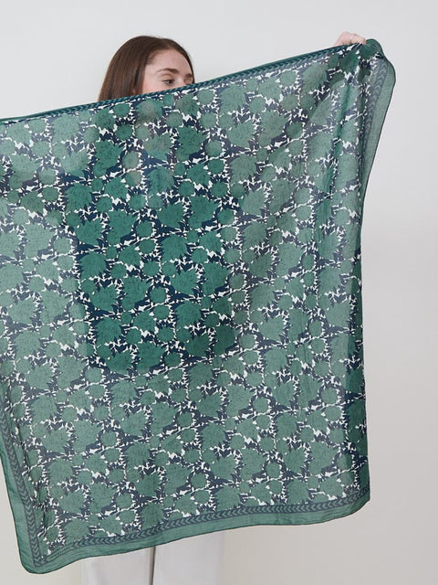 Foulard No.680, Bottle Green