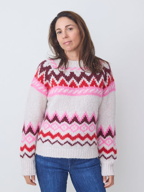Magie, ecru/pink