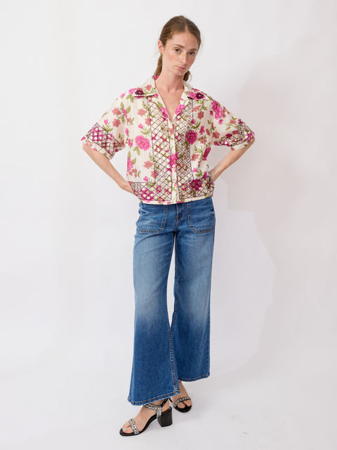 Stevie Coin Shirt, Camellia