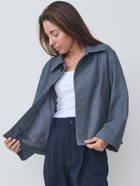 Romeo, grey wool