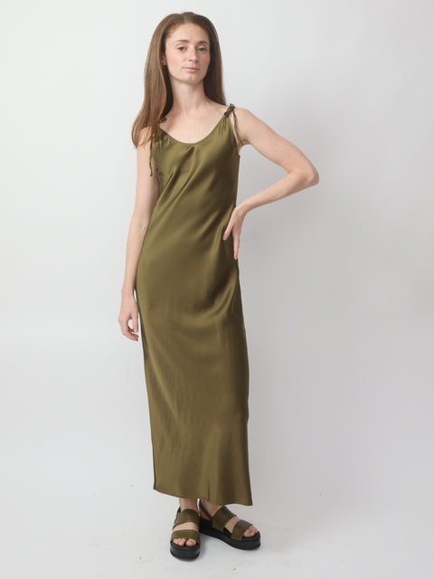 Bella Dress, Moss