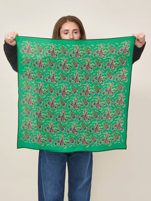 Colibri Foulard No. 763, oxford green
