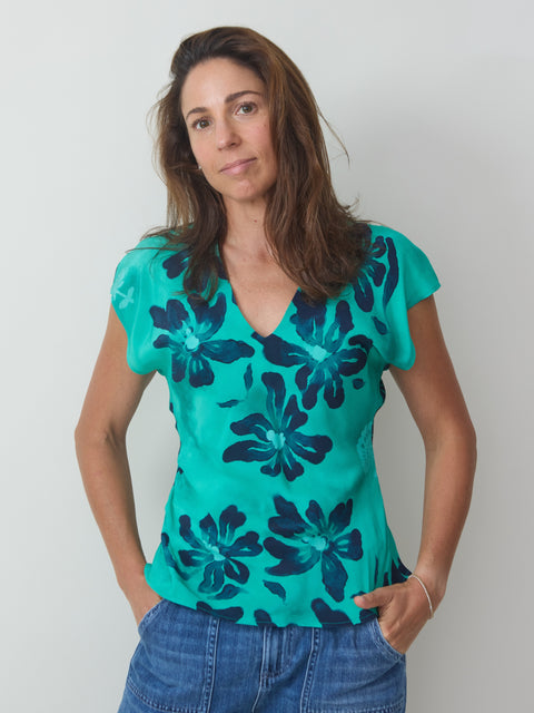 Clara Top, Green