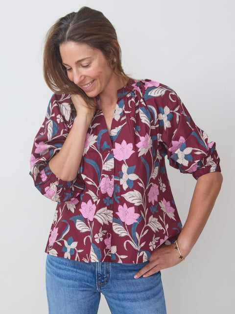 Messina Top, Essa Floral