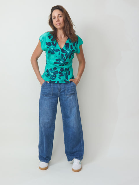 Clara Top, Green