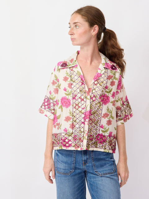 Stevie Coin Shirt, Camellia