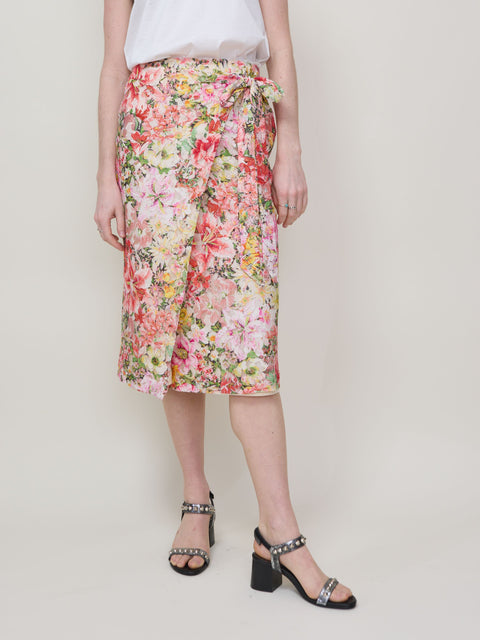 Pampas Skirt, multicolor pink