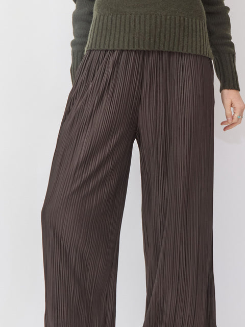 Uma Trousers, black coffee