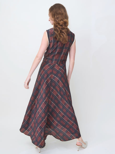 Atina, Dark Red Check