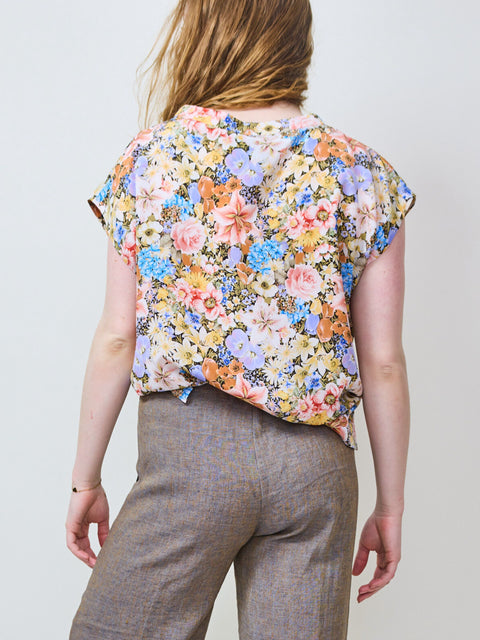 Curacao Blouse, multicolor pastel