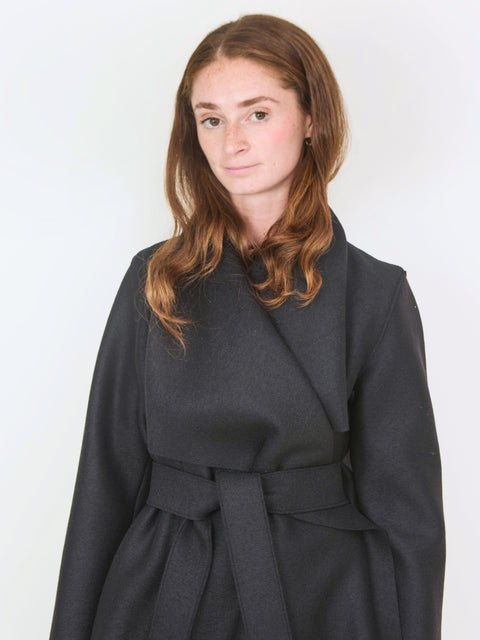 Blanket Coat, black