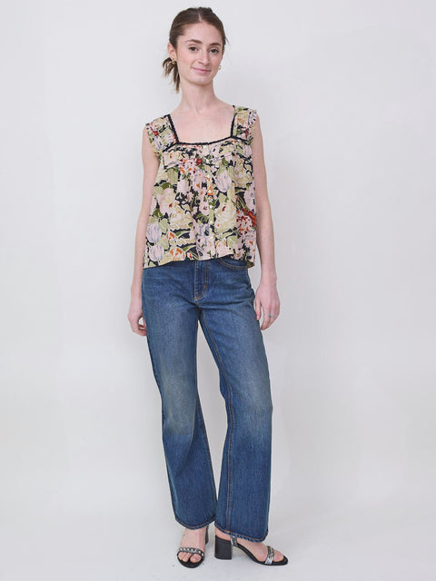 Victorian Tank, Vintage Rose