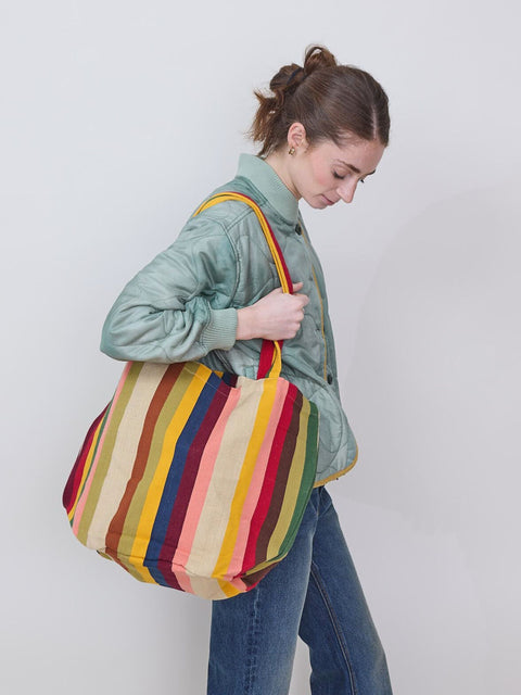 Earth Stripe Tote
