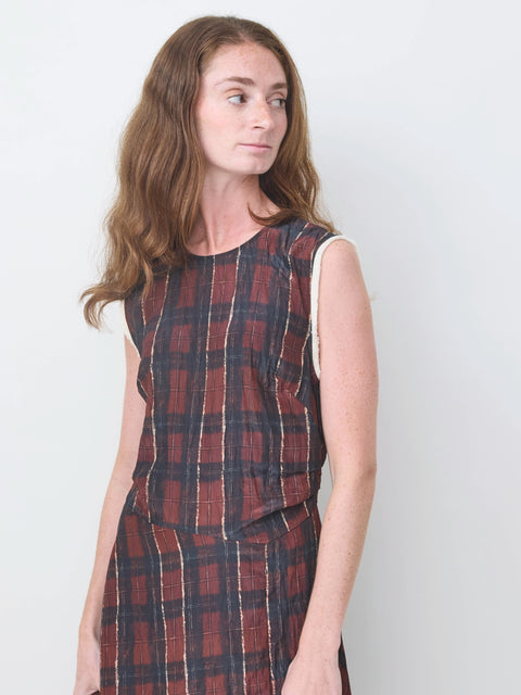 Atina, Dark Red Check