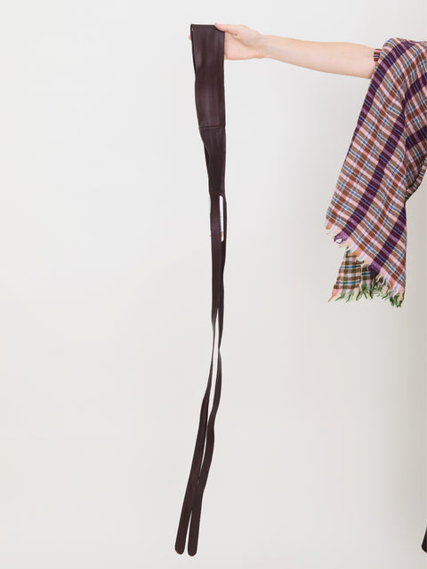 Wrap Belt, Chocolate