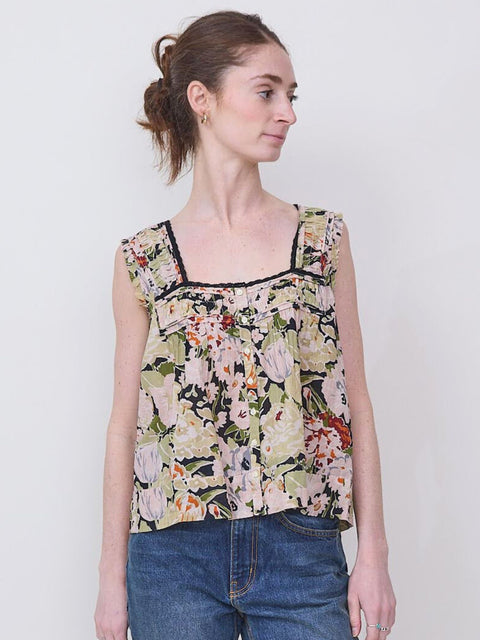 Victorian Tank, Vintage Rose