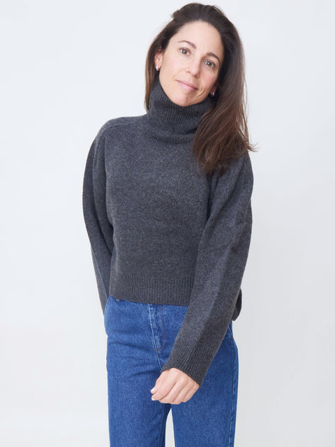 Ballerine, anthracite