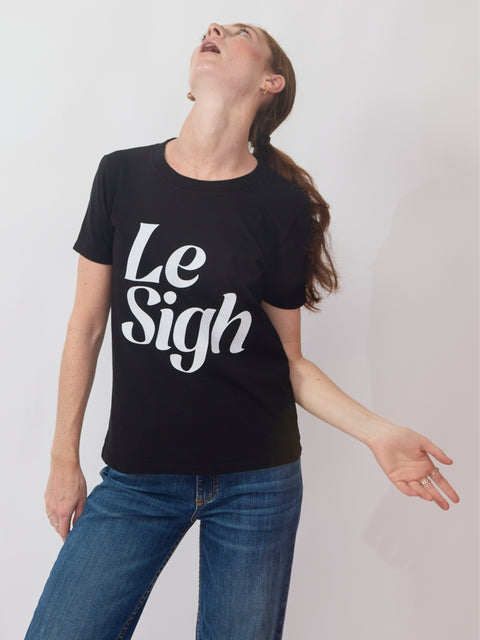Classic Printed Tee, Le Sigh